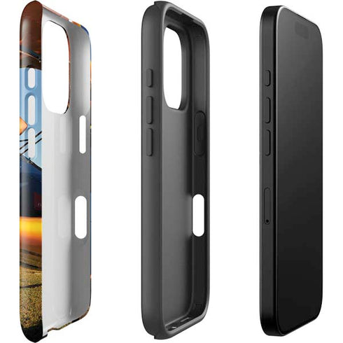 1940s Pin-Up On Stearman Biplane iPhone 16 Pro Impact Case